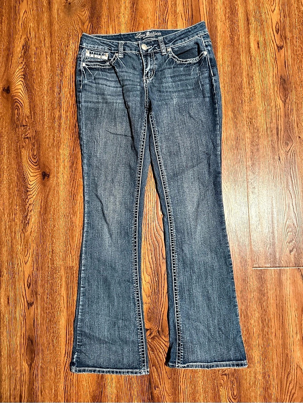 Love Nation Premium Boot Cut Jeans Blue Size 8